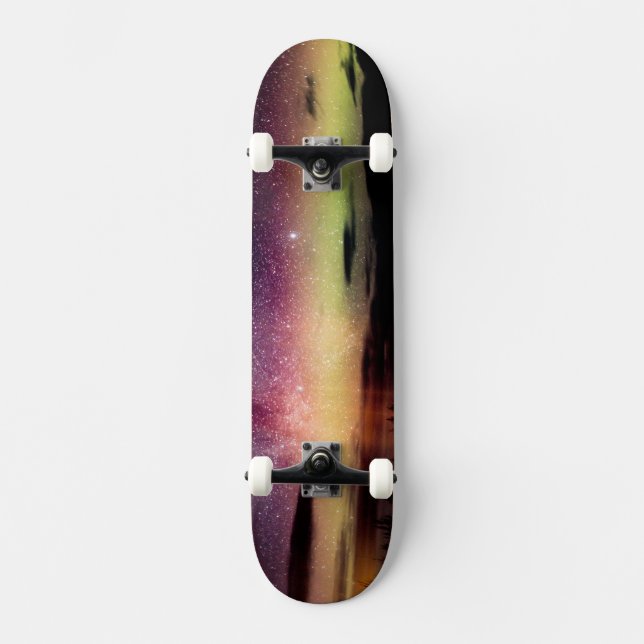 Schöne Aurora Skateboard (Vorderseite)