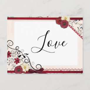 SCHÖNE AUSDRUCK POSTKARTE