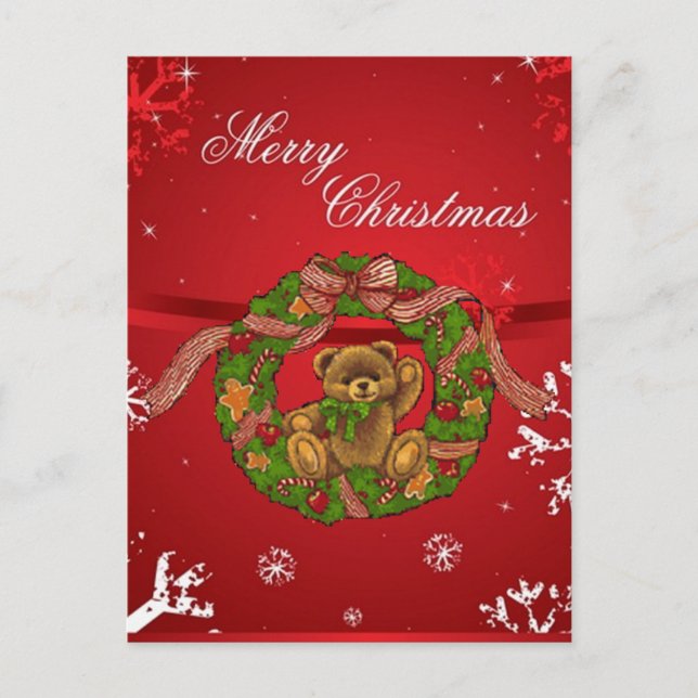 SCHÖNE AUSDRÜCKE FEIERTAGSPOSTKARTE (Vorderseite)