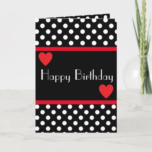 Schöne Ausdrücke - Geburtstag Karte (Vorderseite)