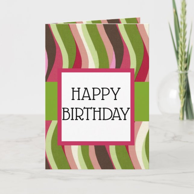 SCHÖNE AUSDRÜCKE - Grußkarte Karte (Vorderseite)