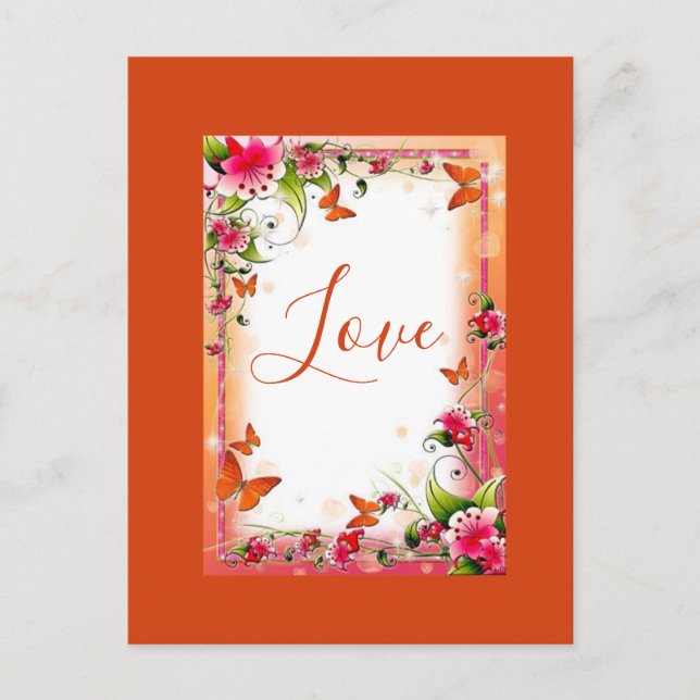 Schöne Ausdrücke - Postkarte (Vorderseite)