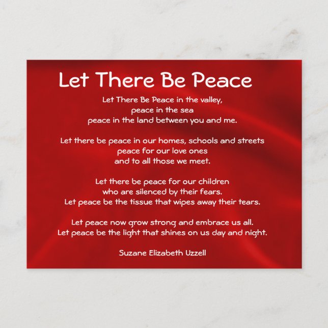 Schöne Ausdrücke Postkarte (Vorderseite)