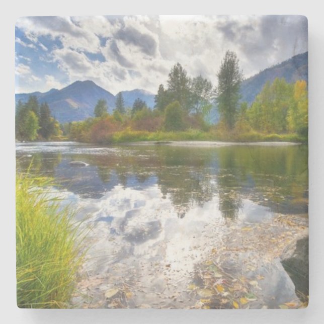 Schöne Außenlandschaft Stone Untersetzer (Vorderseite)