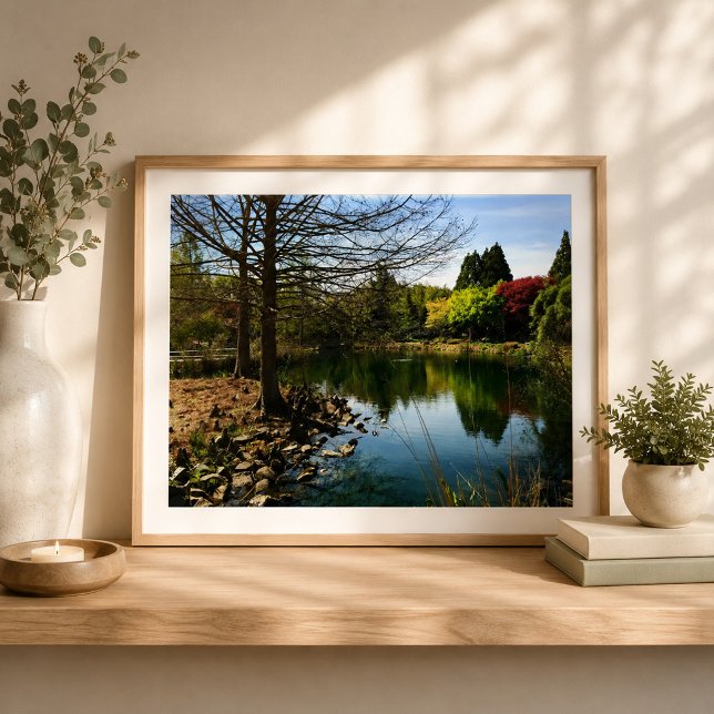 Schöne Aussicht auf den See Fotodruck (Von Creator hochgeladen)