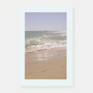 Schöne Aussicht auf den Strand Post-it Klebezettel