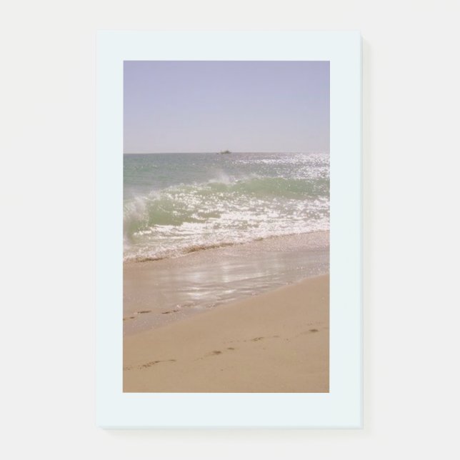 Schöne Aussicht auf den Strand Post-it Klebezettel (Vorderseite)