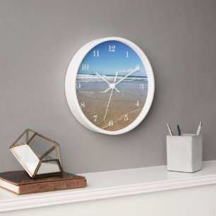 Schöne Aussicht auf den Strand   Soulac Sur Mer Fr Uhr