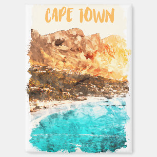 Schöne Aussicht auf die Kapstadt Tafelberg Magnet