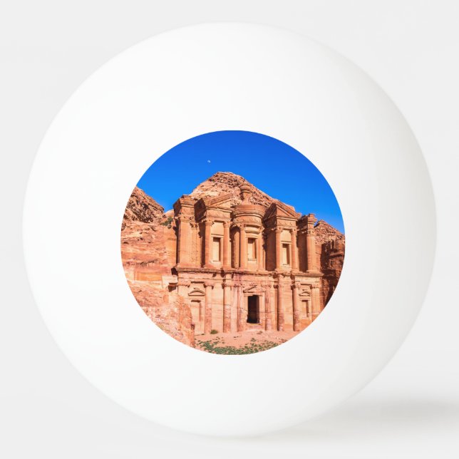 Schöne Aussicht auf Petra Tischtennisball (Vorderseite)