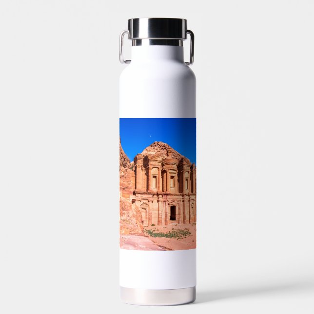 Schöne Aussicht auf Petra Trinkflasche (Vorne)