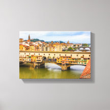 Schöne Aussicht auf Ponte Vecchio, Florenz, Italie
