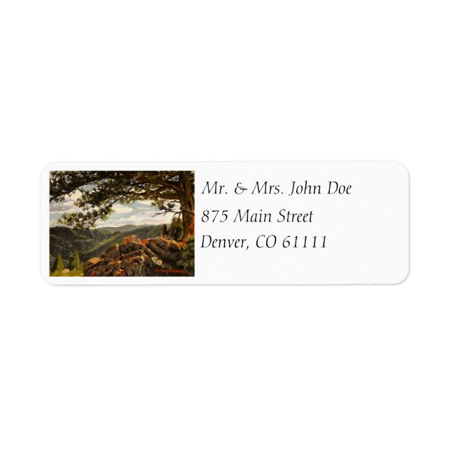 Schöne Aussicht Aussichtsberg Colorado (Vorne)