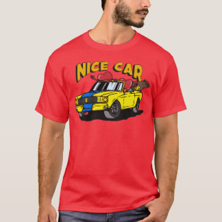 Schöne Auto Kunst Familie T-Shirt