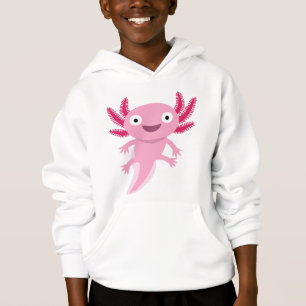 Schöne Axolotl-Illustration Hoodie