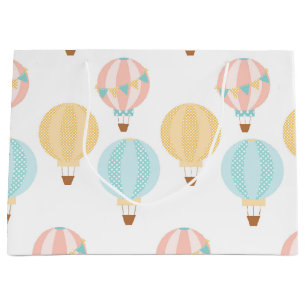 Schöne Baby-Ballone Große Geschenktüte