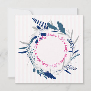 Schöne Baby Dusche Einladung Vorlage