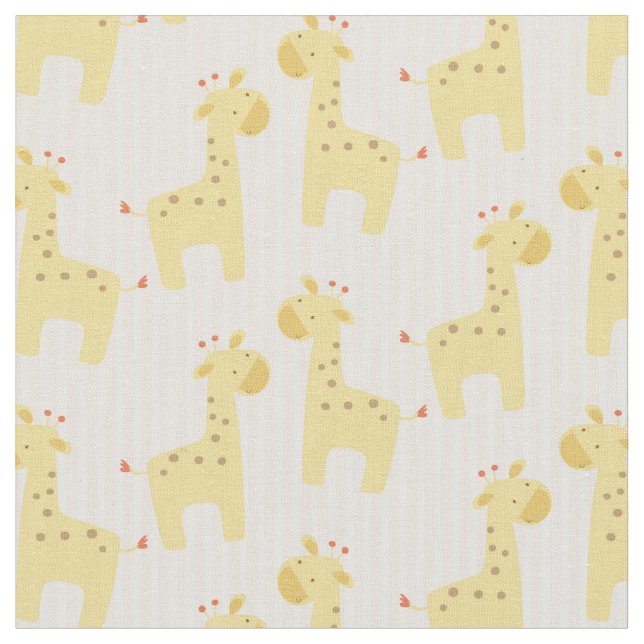 Schöne Baby-Giraffe Stoff (Nahaufnahme)