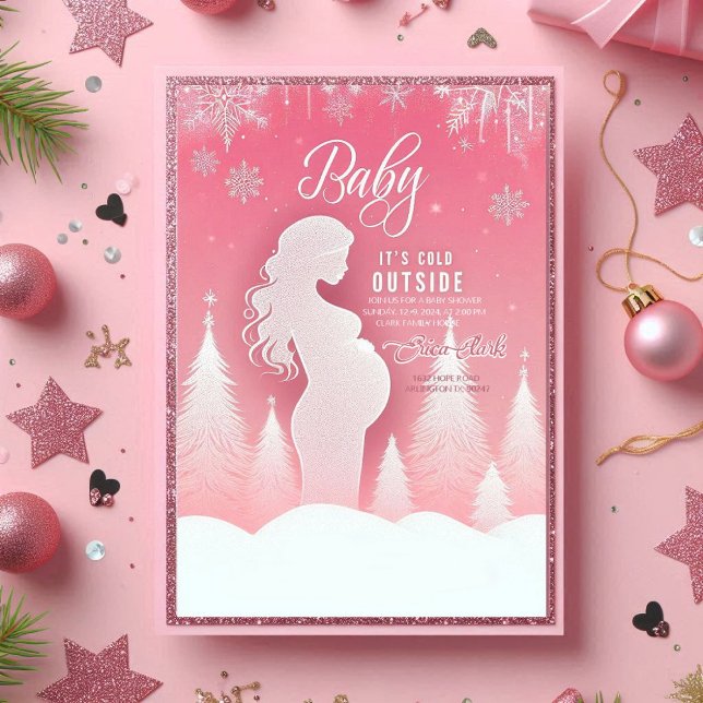 Schöne Babydusche Einladungs-Karte Einladung (Von Creator hochgeladen)