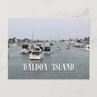 Schöne Balboa Insel, CA, Postcard! Postkarte