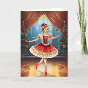 Schöne Ballerina Weihnachten Nussknacker-Suite