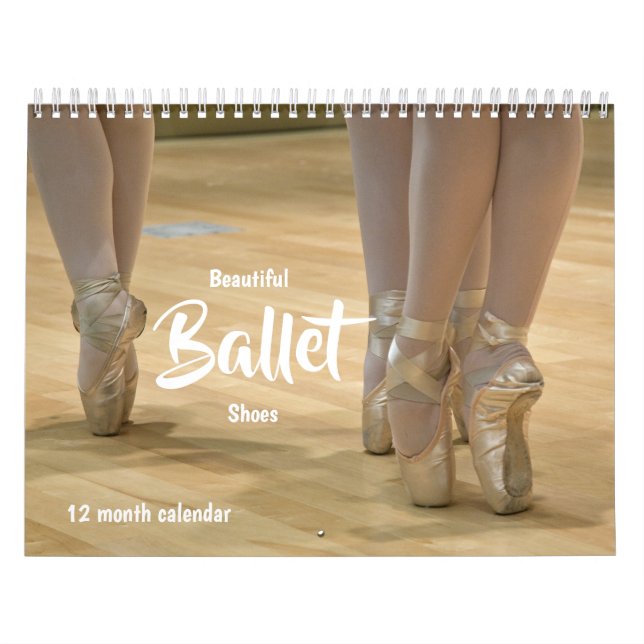 Schöne Ballettschuhe 2026 Kalender (Titelbild)