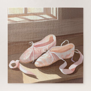 Schöne Ballettschuhe   Hübsches Rosa Puzzle