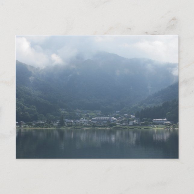 Schöne Basis von Mt Fuji Postkarte (Vorderseite)