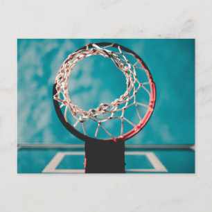 Schöne Basketball-Artwork Postkarte