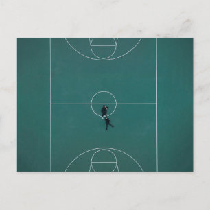 Schöne Basketballgestaltung Postkarte