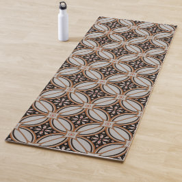 Schöne Batik Yogamatte