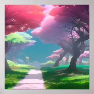 Schöne Bäume Poster