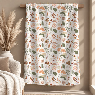 Schöne Beige Hellbraune Salbei-Regenbogen-Decke Fleecedecke