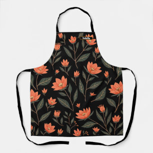 Schöne beliebte Vintage-Blumenkollektion Schürze