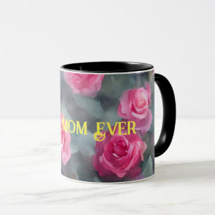 Schöne, beliebte Wasserfarben Rosengarten Sammlung Tasse