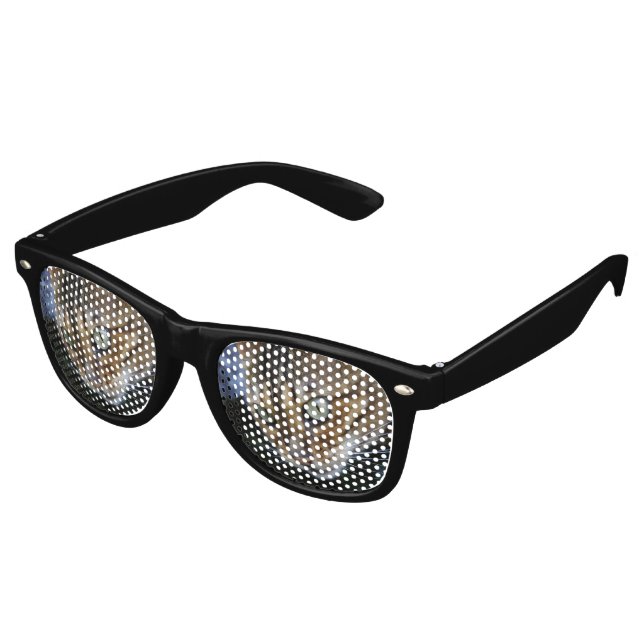 Schöne Bengalische Katze Partybrille (Schrägansicht)