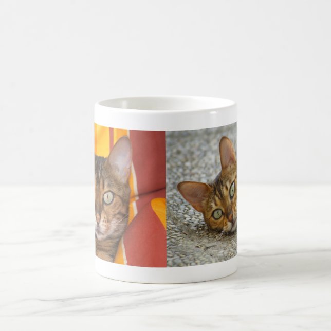 Schöne Bengalische Katze Tasse (Mittel)