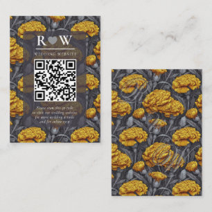 Schöne benutzerdefinierte Nelken-Anhänger-Hochzeit Begleitkarte