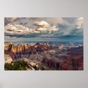 SCHÖNE BERGLANDSCHAFT POSTER