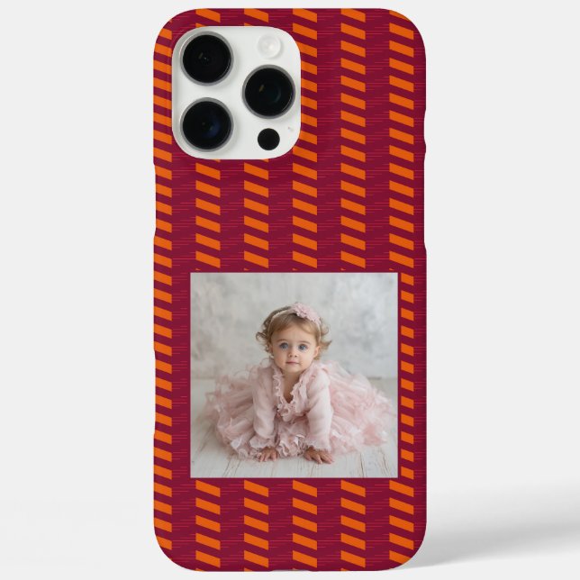 Schöne beste Geschenke für Frauen Chevron Case-Mate iPhone Hülle (Rückseite)