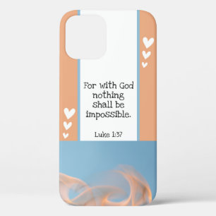 Schöne Bibel Verse Flammen Foto Vorlage Custom Case-Mate iPhone Hülle