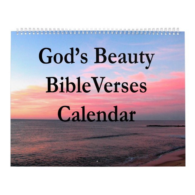 SCHÖNE BIBLE AND SCRIPTURE QUOTEN CALENDAR KALENDER (Titelbild)