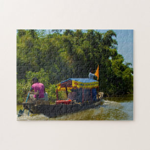Schöne Bichanakandi Sylhet Bangladesch Puzzle