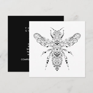 schöne Biene Einladung