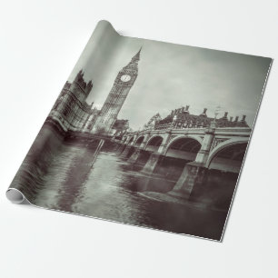 Schöne Big Ben House of Parliament London Geschenkpapier