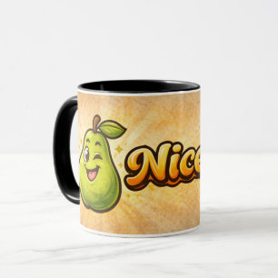 Schöne Birne - Fühlt sich fruchtig an - Foodie-Fre Tasse