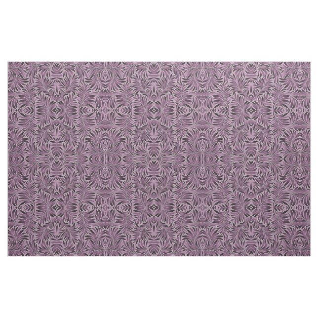 Schöne Blätter in Eggplant Lila Stoff (Fat Quarter (45,7 x 55,9 cm))