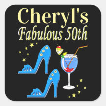 SCHÖNE BLAUE 50. GEBURTSTAGSGESTALTUNG