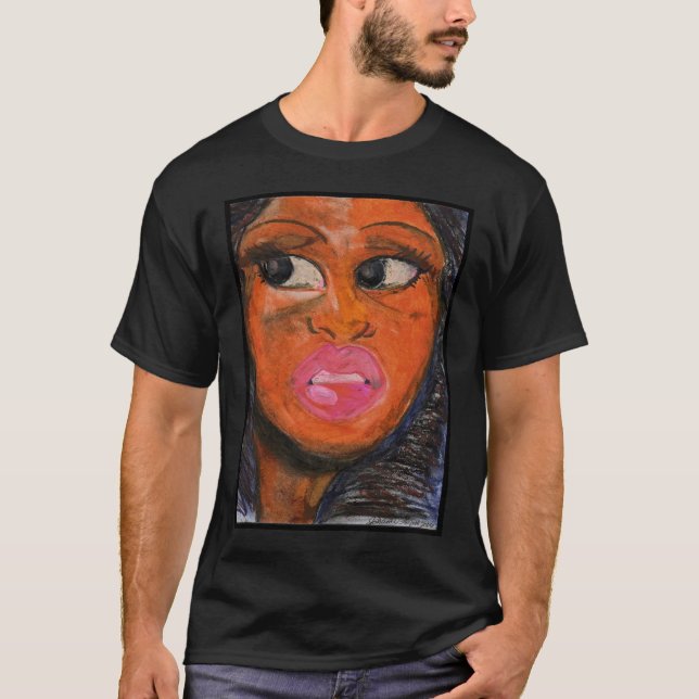 Schöne blaue Augen T-Shirt (Vorderseite)