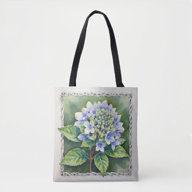 Schöne blaue Blüte (Vorderseite)